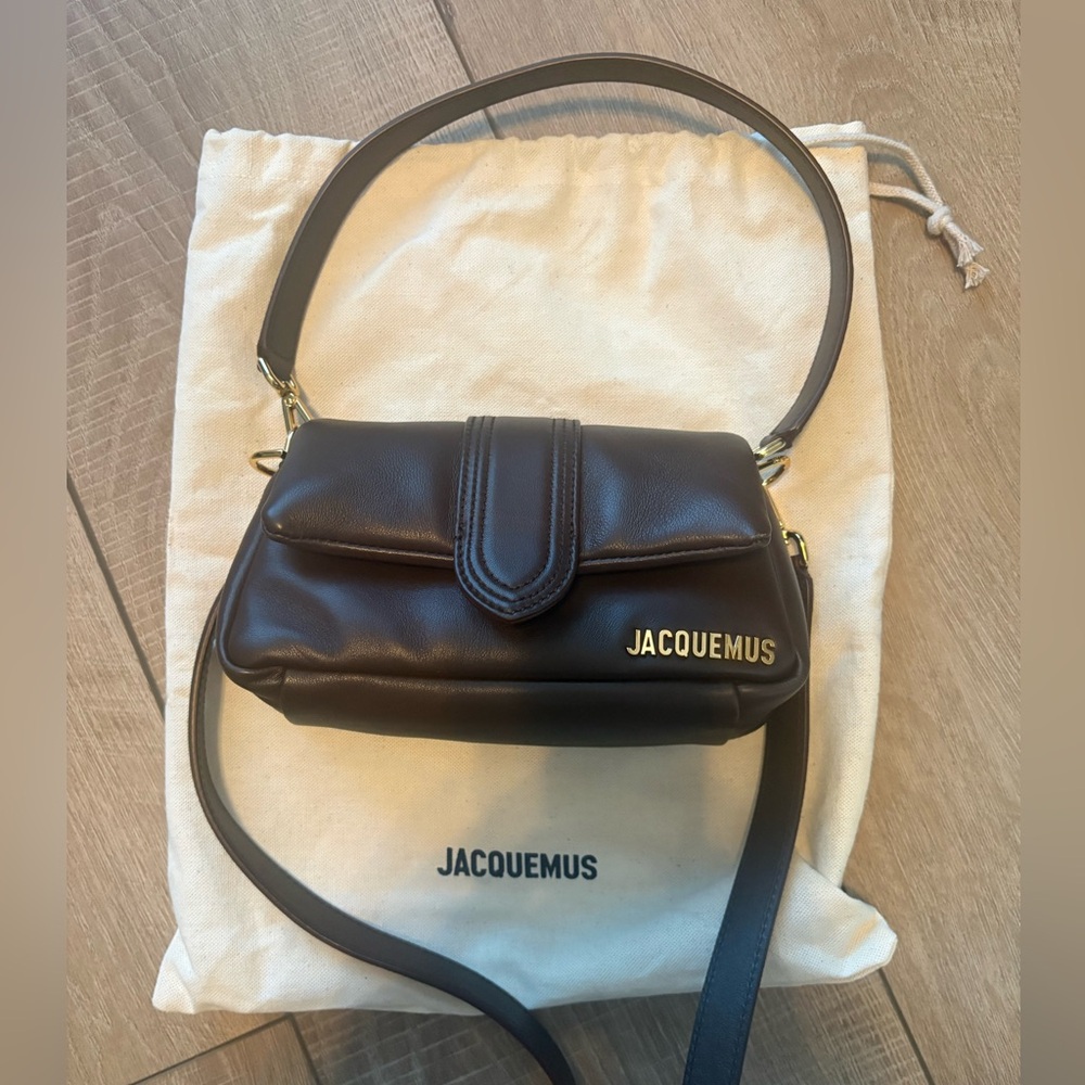 Jacquemus Dark Brown Crossbody Bag